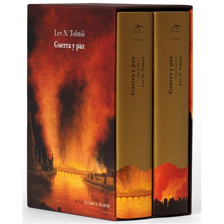 Libro. GUERRA Y PAZ (Vol. I y II con estuche)