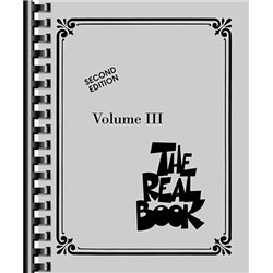 Partitura. THE REAL BOOK VOLUME III