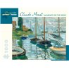 Rompecabezas. CLAUDE MONET - SAILBOATS ON THE SEINE Rompecabezas. CLAUDE MONET - SAILBOATS ON THE SEINE